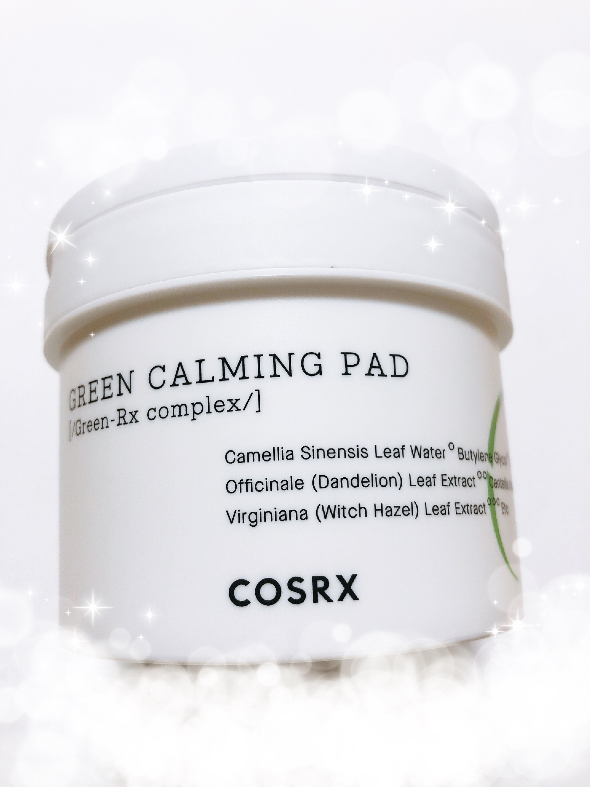 ワンステップグリーンカーミングパッド/COSRX/トナーパッドを使ったクチコミ（1枚目）