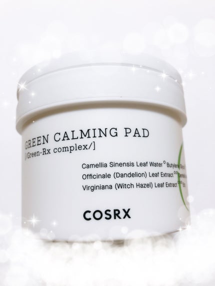 ワンステップグリーンカーミングパッド/COSRX/トナーパッドを使ったクチコミ(1枚目)