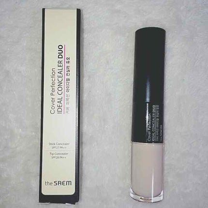 カバーパーフェクション アイディールコンシーラー デュオ/the SAEM/スティックコンシーラーを使ったクチコミ(1枚目)