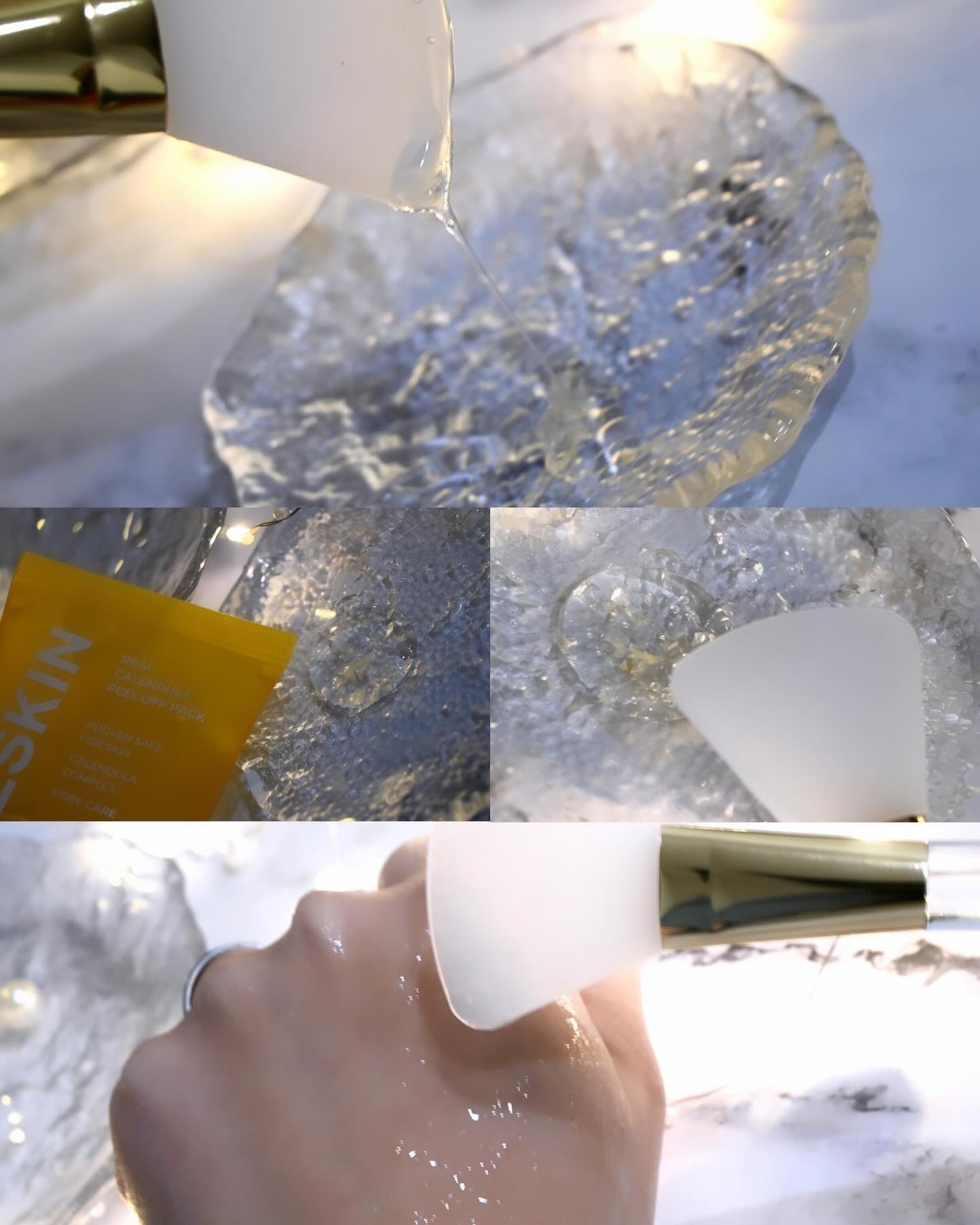 リアルカレンデュラピールオフパック/APRILSKIN/ピーリングを使ったクチコミ(3枚目)