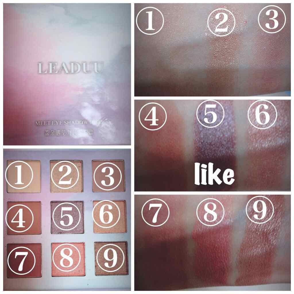 if  first seen  LEADUU/パウダーアイシャドウを使ったクチコミ（3枚目）