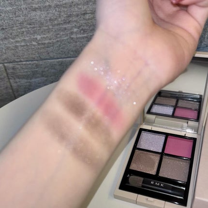 RMK シンクロマティック アイシャドウパレット/RMK/アイシャドウパレットを使ったクチコミ(6枚目)