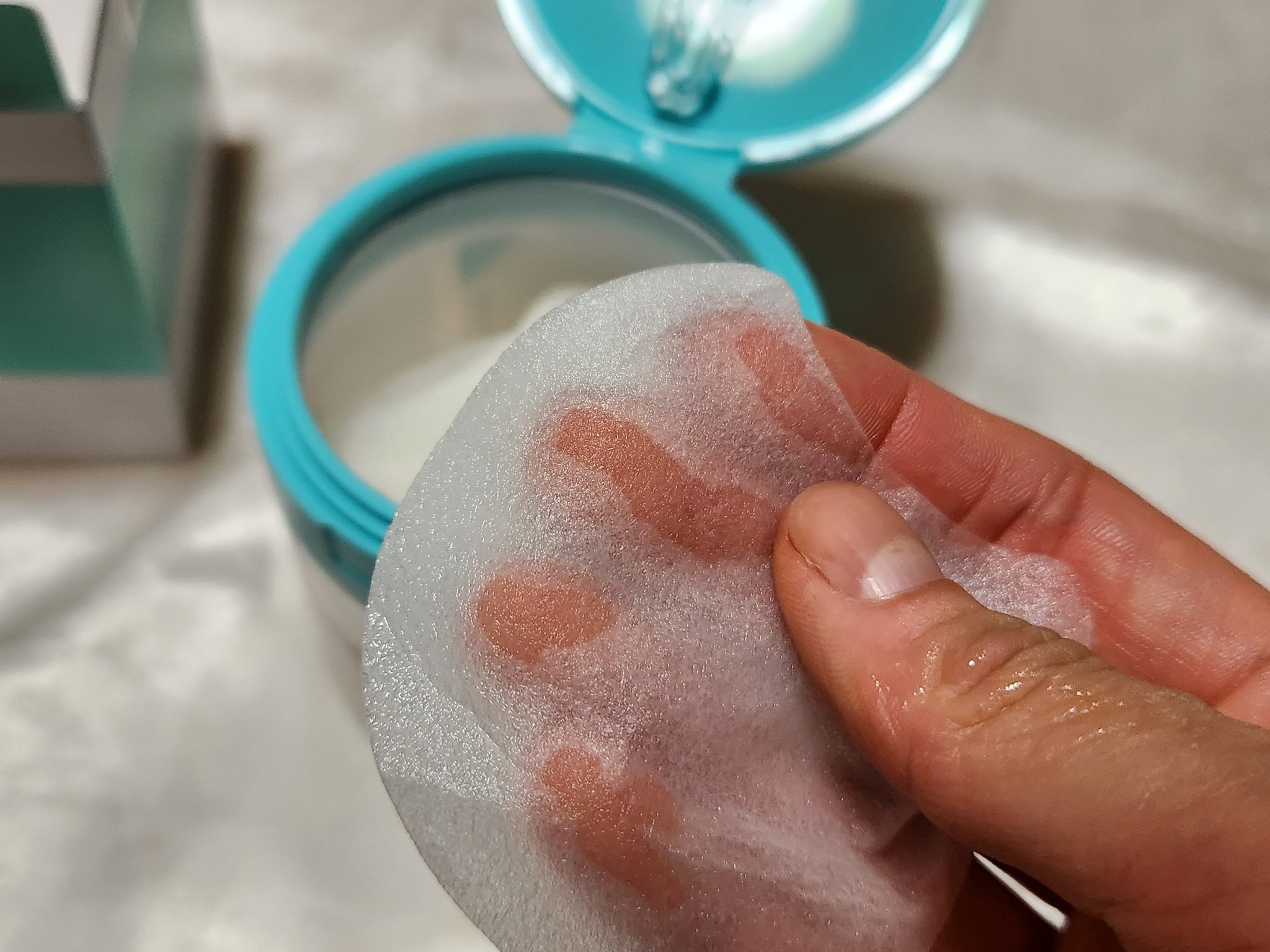 リーダースカーミングバイオティクスクイックスージングトナーパッド/LEADERS/トナーパッドを使ったクチコミ（3枚目）