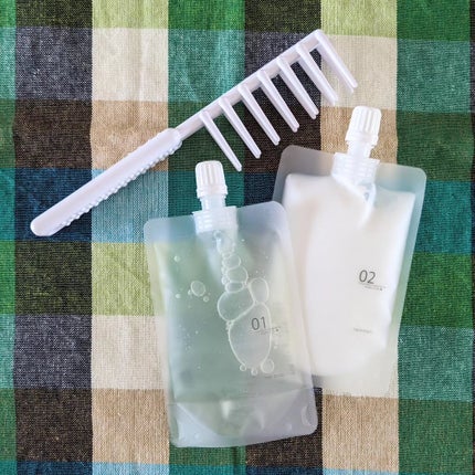 ヘアケアトライアルセット/QUEEN'S BATHROOM/トライアルキットを使ったクチコミ(5枚目)