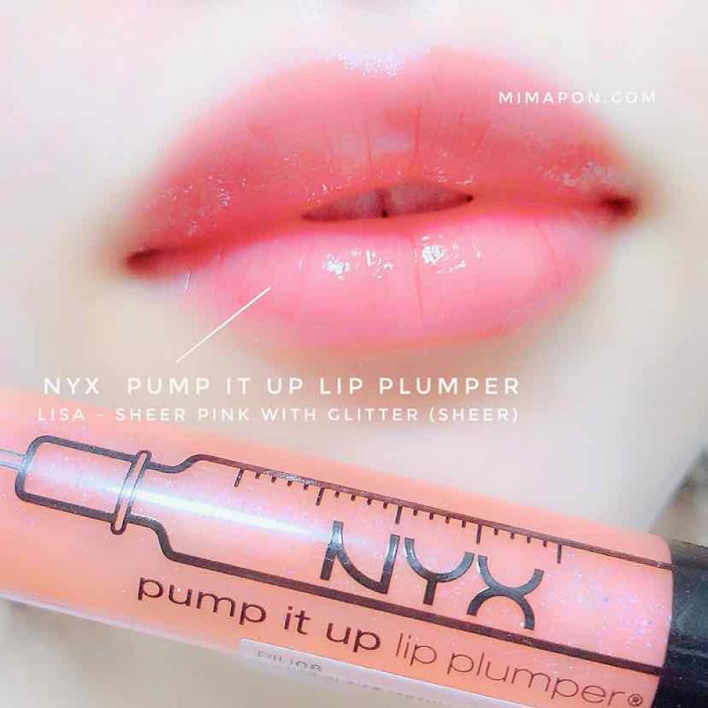 パンプ イット アップ リップ プランパー/NYX Professional Makeup/リッププランパーを使ったクチコミ(1枚目)