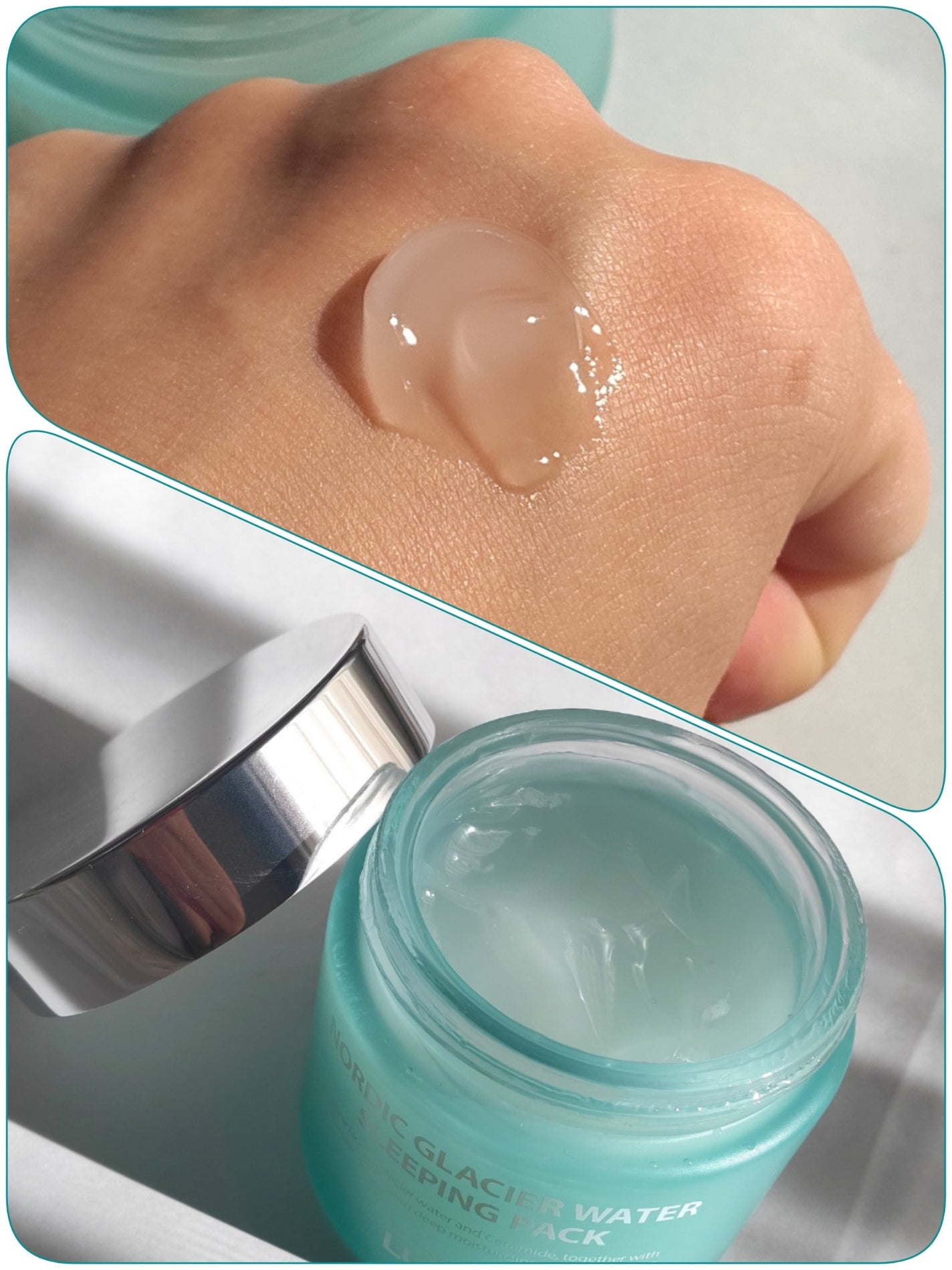 ノルディック氷河水スリーピングパック/LUOKI/フェイスクリームを使ったクチコミ(3枚目)