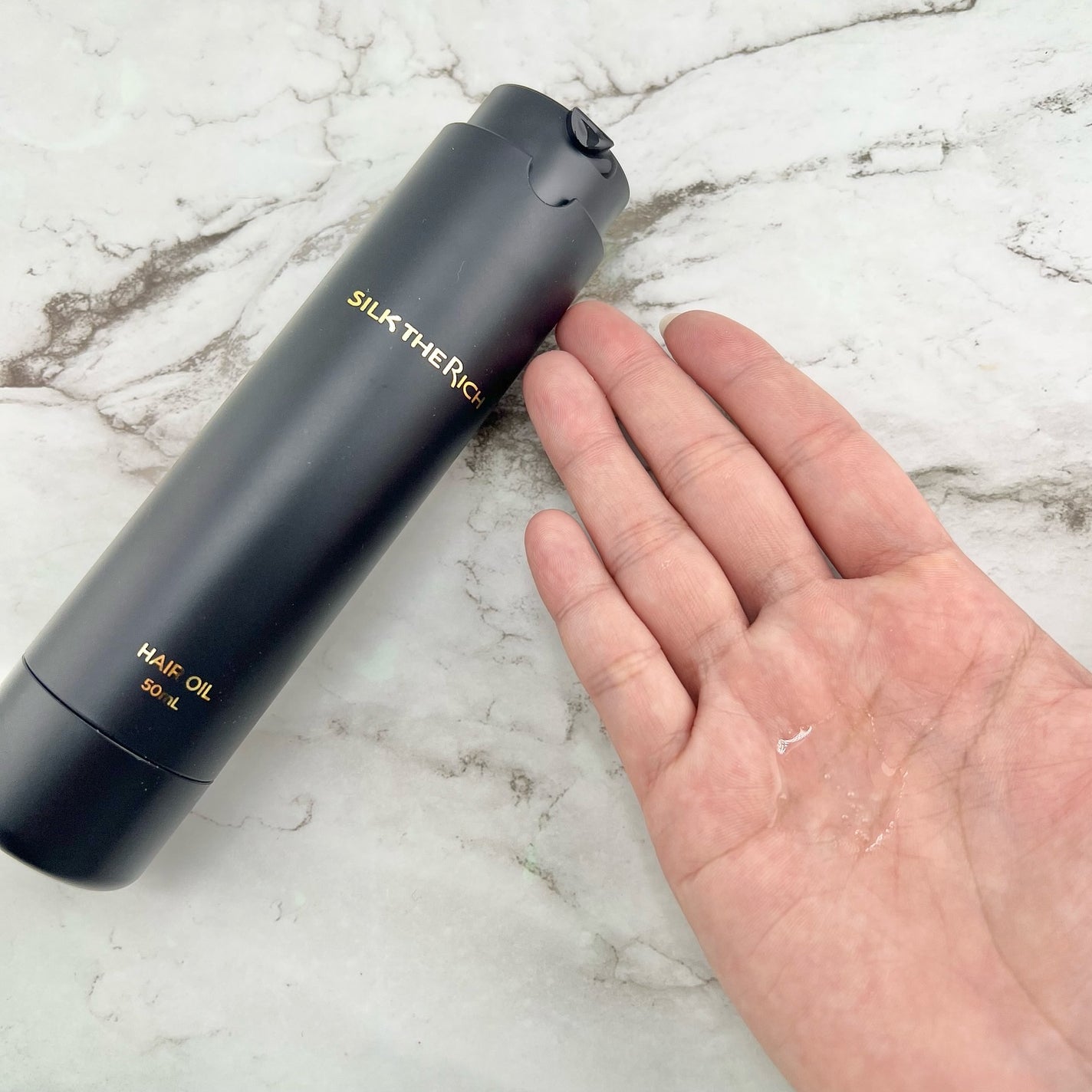 ザ・リッチ ヘアオイルMNM/SILK THE RICH/ヘアオイルを使ったクチコミ(2枚目)