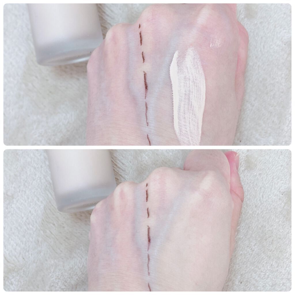 (旧)アンリミテッド ラスティング フルイド/shu uemura/リキッドファンデーションを使ったクチコミ(5枚目)