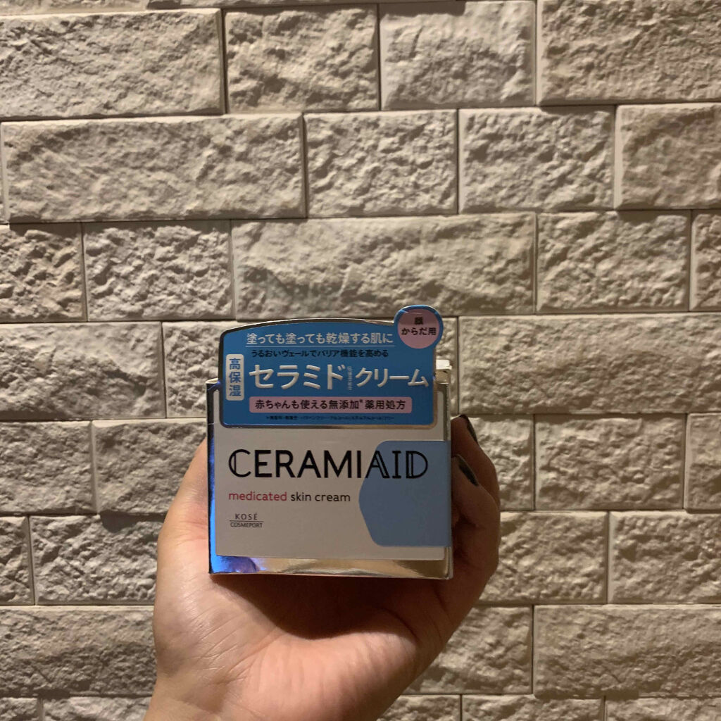 セラミエイド 薬用スキンクリーム/セラミエイド/フェイスクリームを使ったクチコミ（1枚目）