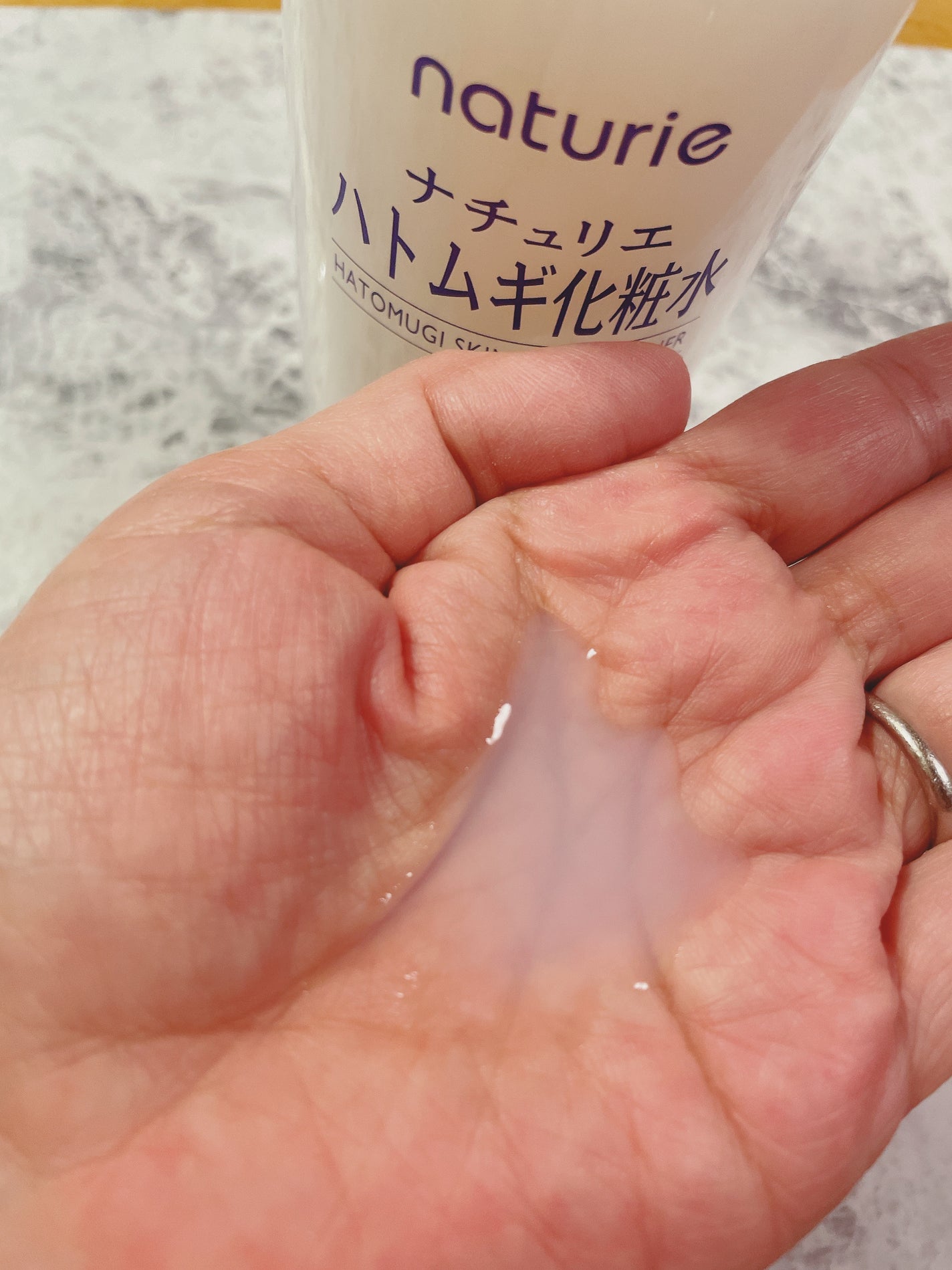 ハトムギ化粧水(ナチュリエ スキンコンディショナー R )/ナチュリエ/化粧水を使ったクチコミ(3枚目)