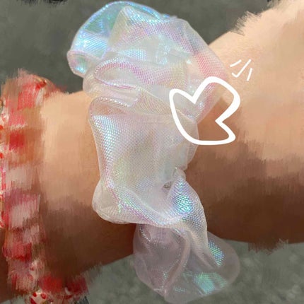 玖桜 on LIPS 「こんにちは🌞今回人魚姫シュシュを紹介させて頂きます!私ロングヘ..」(4枚目)