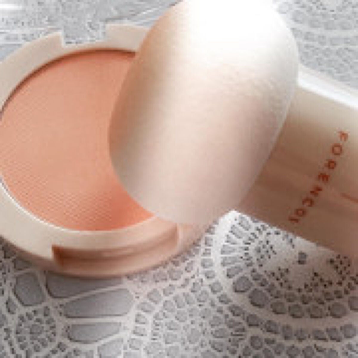 ベアブラッシャー パフ付き/フォレンコス/パウダーチークを使ったクチコミ(1枚目)