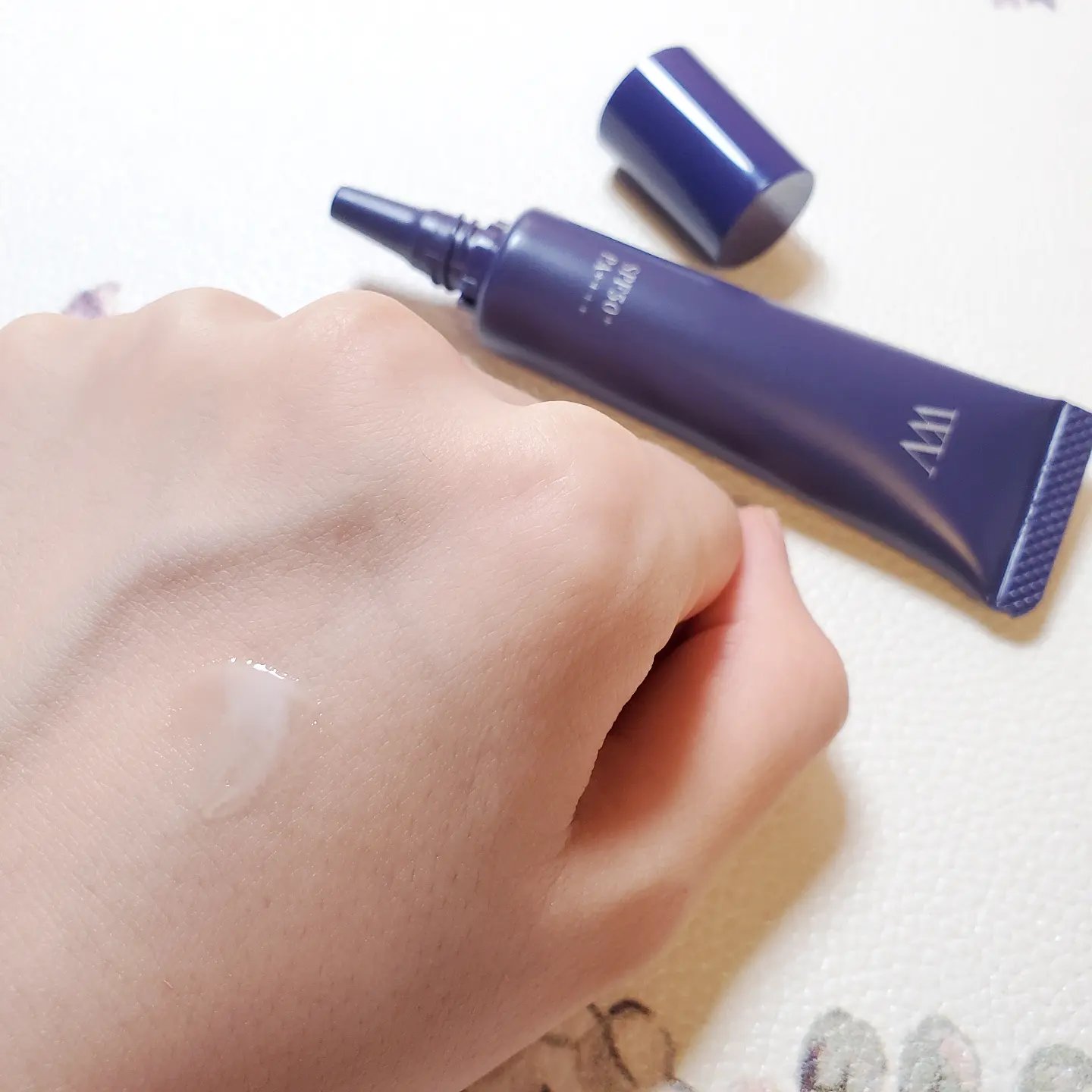 WHITE VEIL ブライトセラムUV/WHITE VEIL/日焼け止めローションを使ったクチコミ（3枚目）