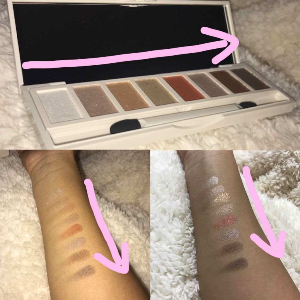 リシェ グラマラスモード アイパレット/Visée/アイシャドウパレットを使ったクチコミ（2枚目）