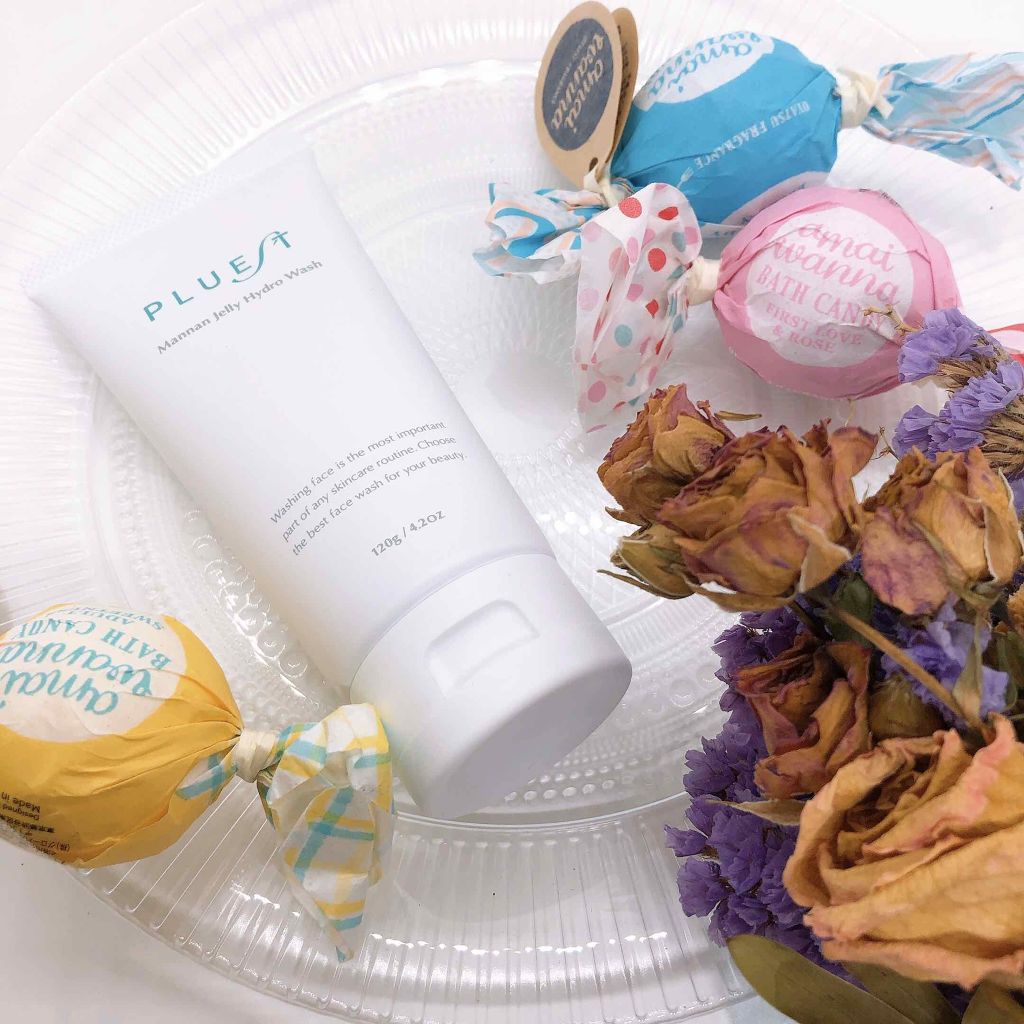 マンナンジェリーハイドロウォッシュ/PLUEST/洗顔料を使ったクチコミ(1枚目)