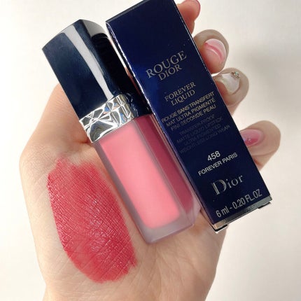 ルージュ ディオール フォーエヴァー リキッド/Dior/口紅を使ったクチコミ(4枚目)