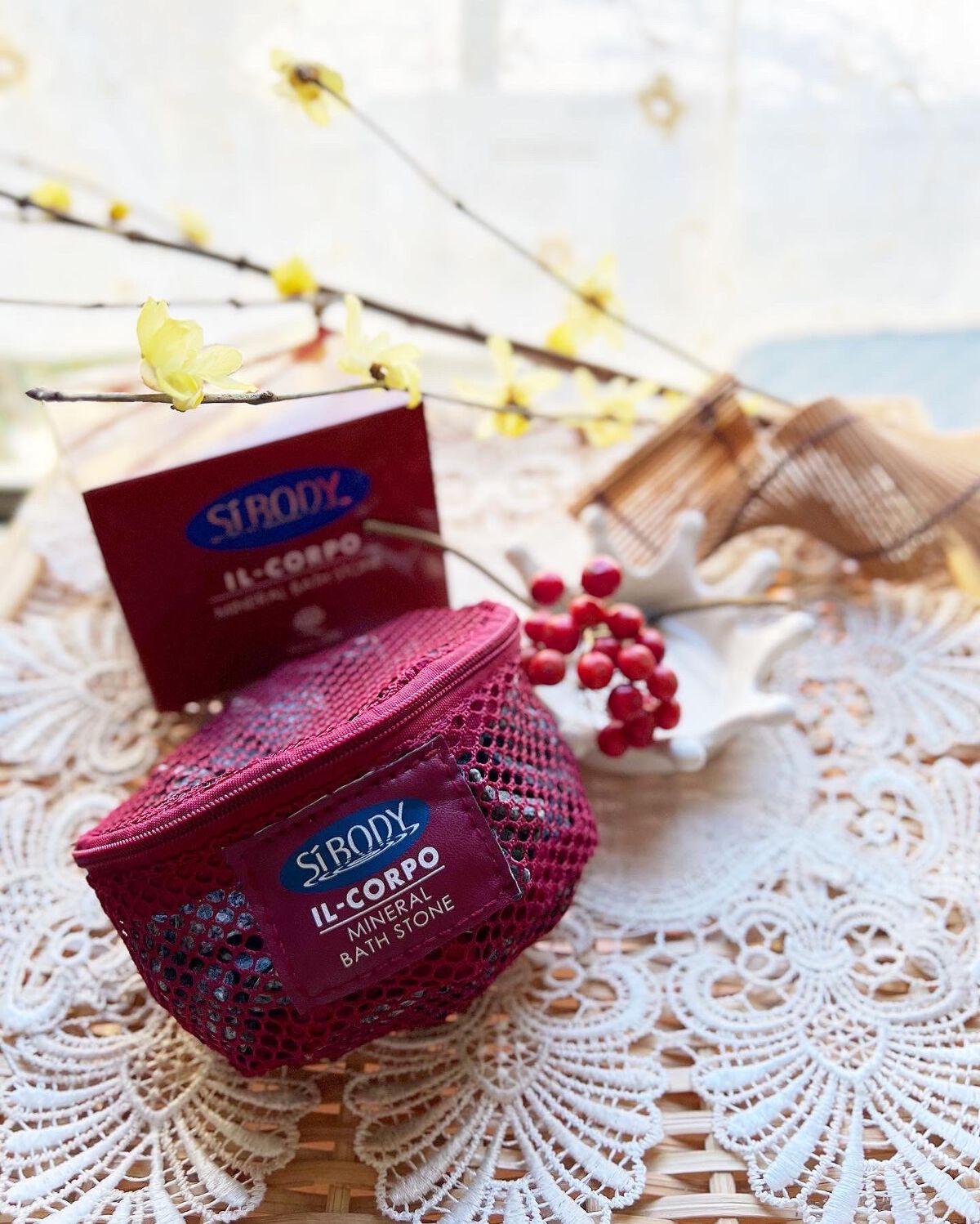 ミネラルバスストーン/イルコルポ/無機塩系入浴剤を使ったクチコミ（2枚目）