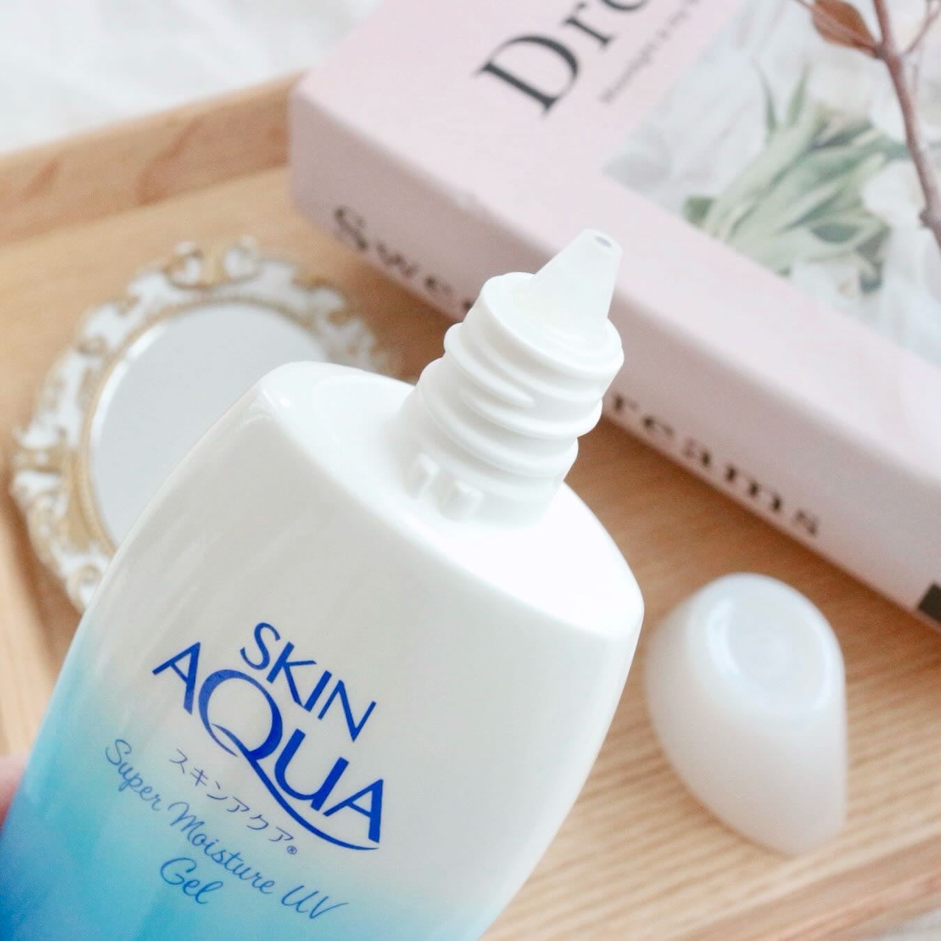 スキンアクア スーパーモイスチャージェル/スキンアクア/日焼け止めジェルを使ったクチコミ(5枚目)