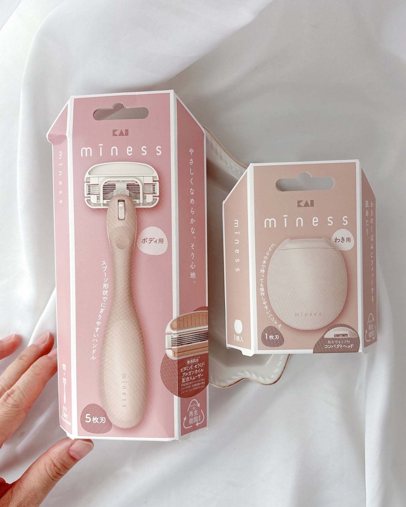 miness わき用カミソリ/貝印/シェーバーを使ったクチコミ(8枚目)