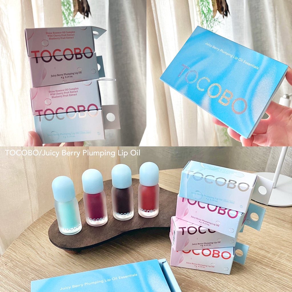 ジューシーベリープランピングリップオイル/TOCOBO/リップグロスを使ったクチコミ(4枚目)