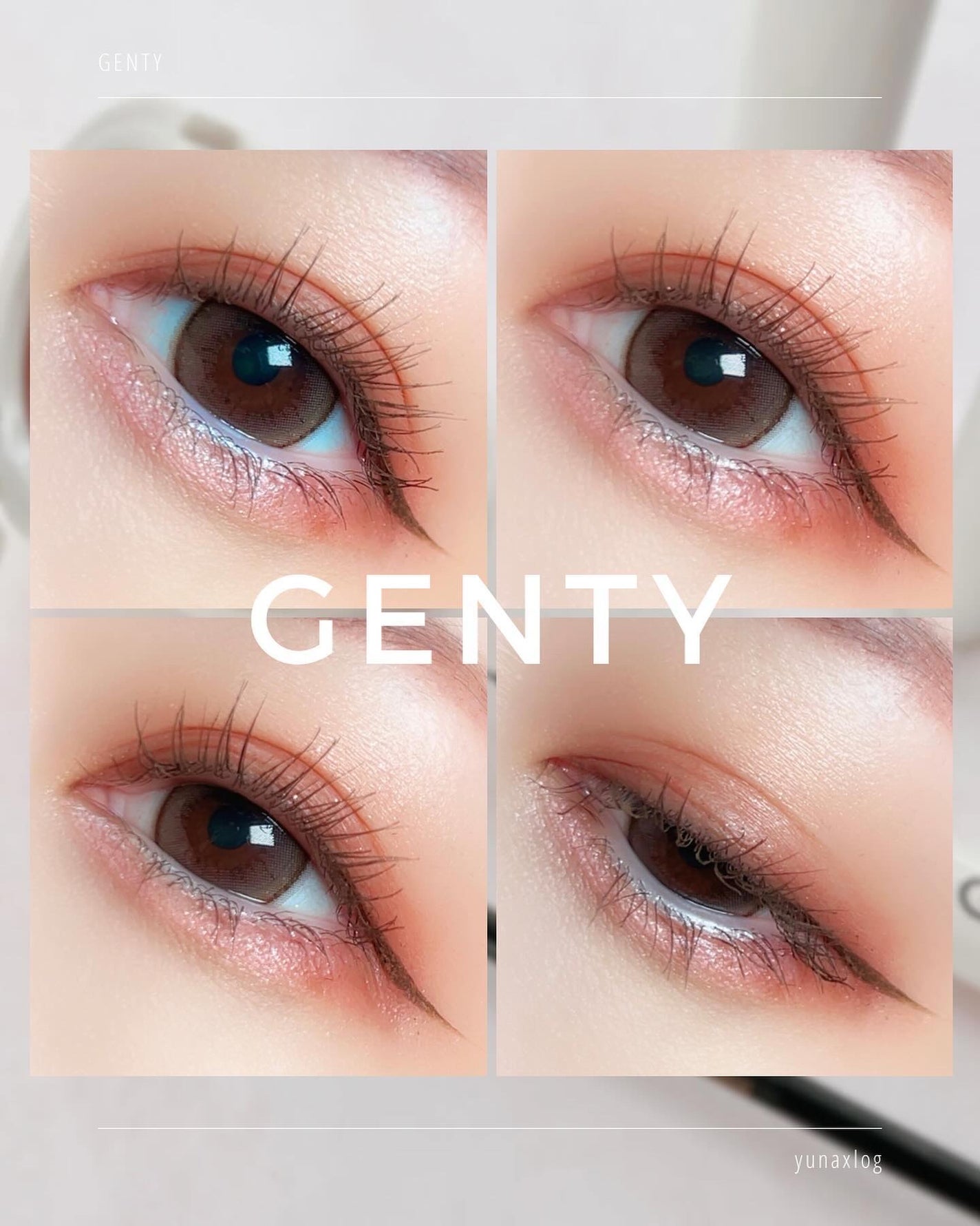 ジェンティー マルチ ラブ パレット /GENTY/ジェル・クリームアイシャドウを使ったクチコミ(6枚目)