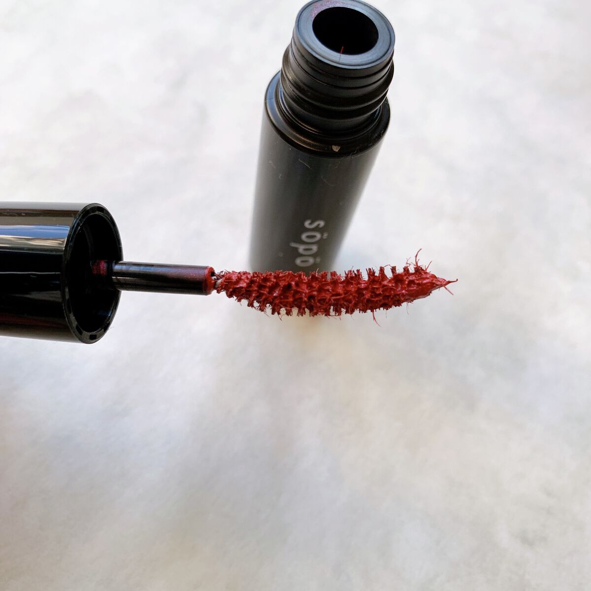 カラーマスカラ/sopo/マスカラを使ったクチコミ(3枚目)