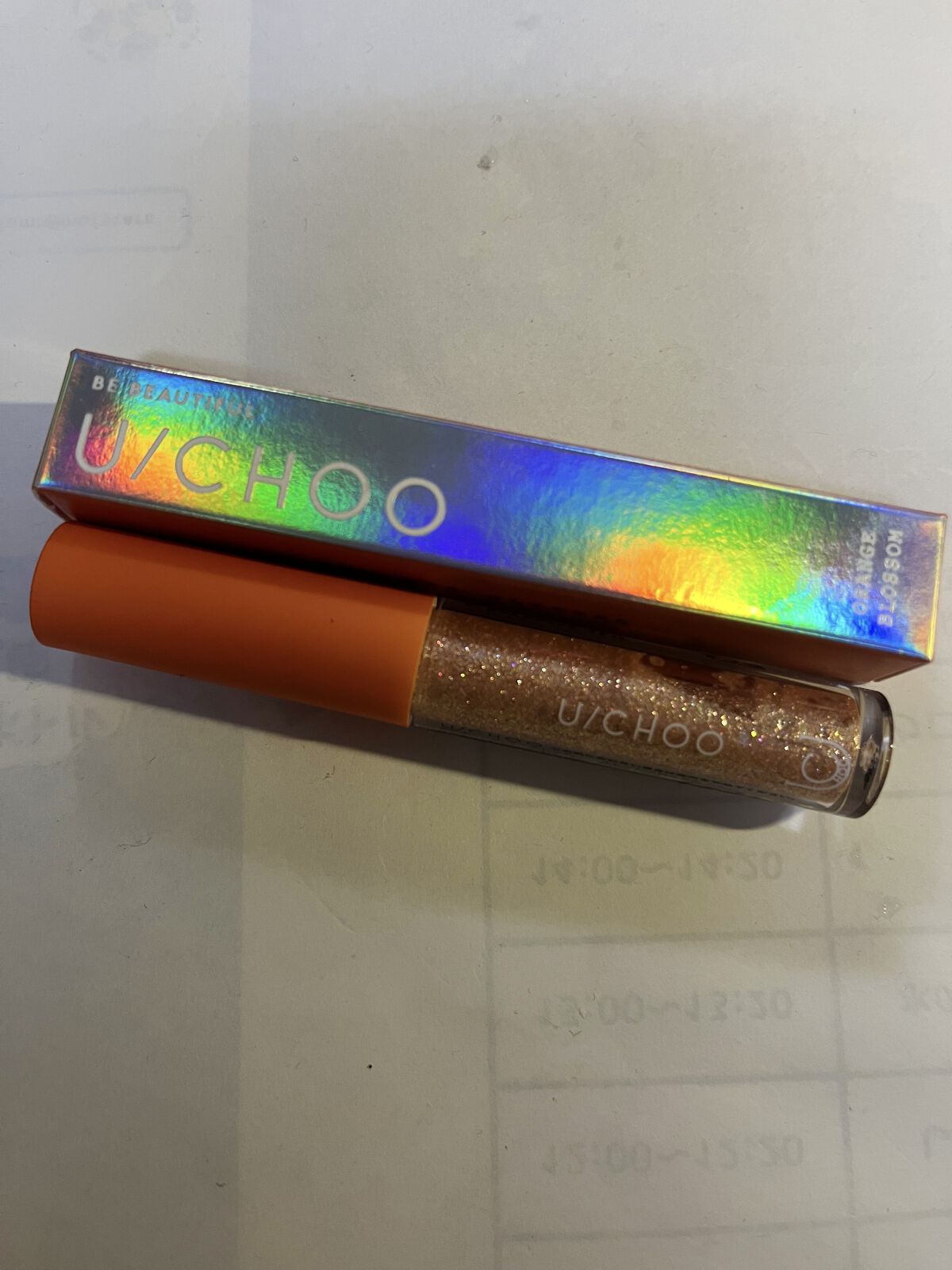  ワオ アイ グリッター/U/CHOO/グリッターを使ったクチコミ（1枚目）