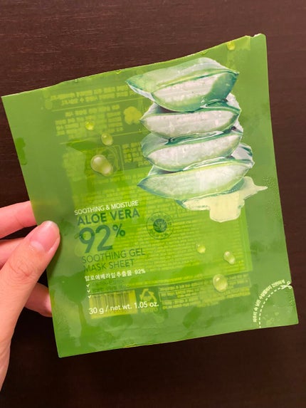 スージングジェルマスクシート/ネイチャーリパブリック/シートマスク・パックを使ったクチコミ(1枚目)