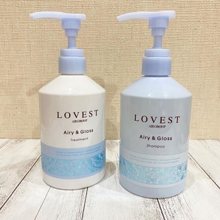 エアリーアンドグロス シャンプー/トリートメント /LOVEST by air Salon Quality Hair Care/市販シャンプーを使ったクチコミ(7枚目)