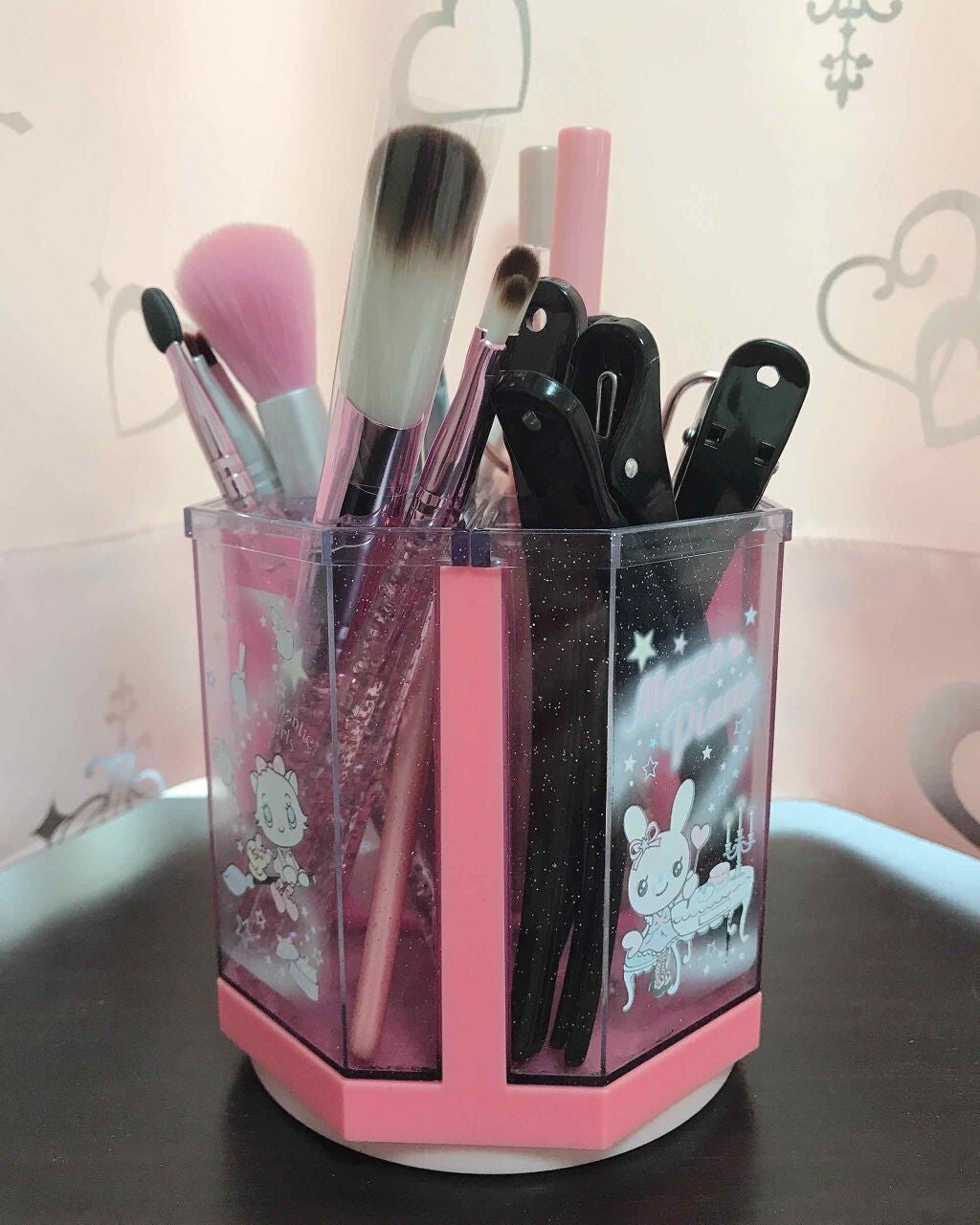 うらら on LIPS 「こんにちは!今回は見せる収納Part2ということでコスメ収納を..」(4枚目)