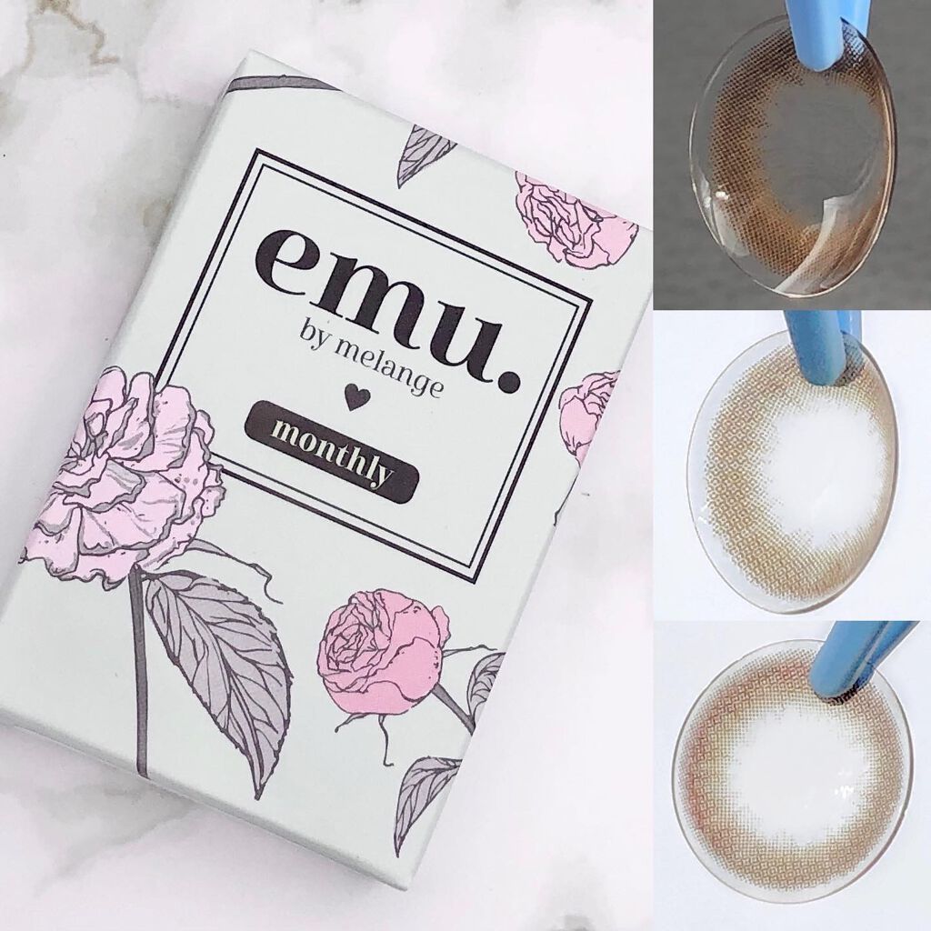 emu. by melange/emu. by melange/カラーコンタクトレンズを使ったクチコミ（3枚目）