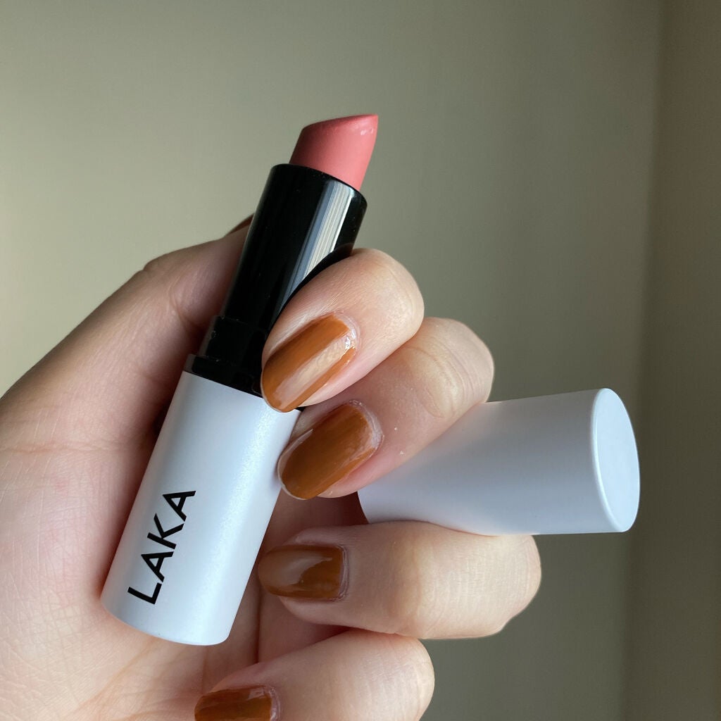 スムースマットリップスティック/Laka/口紅を使ったクチコミ(1枚目)