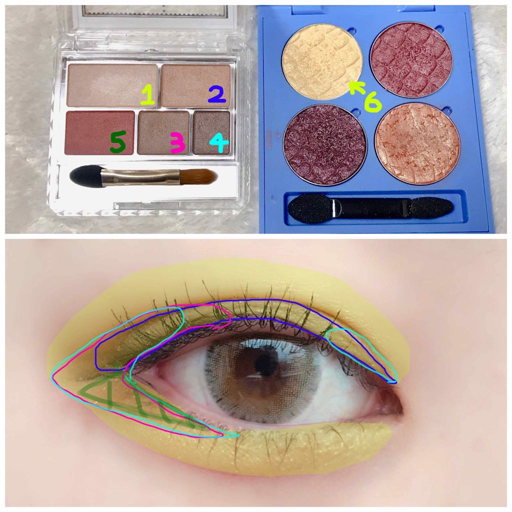 ルックアット マイアイズ/ETUDE/単色アイシャドウを使ったクチコミ（3枚目）