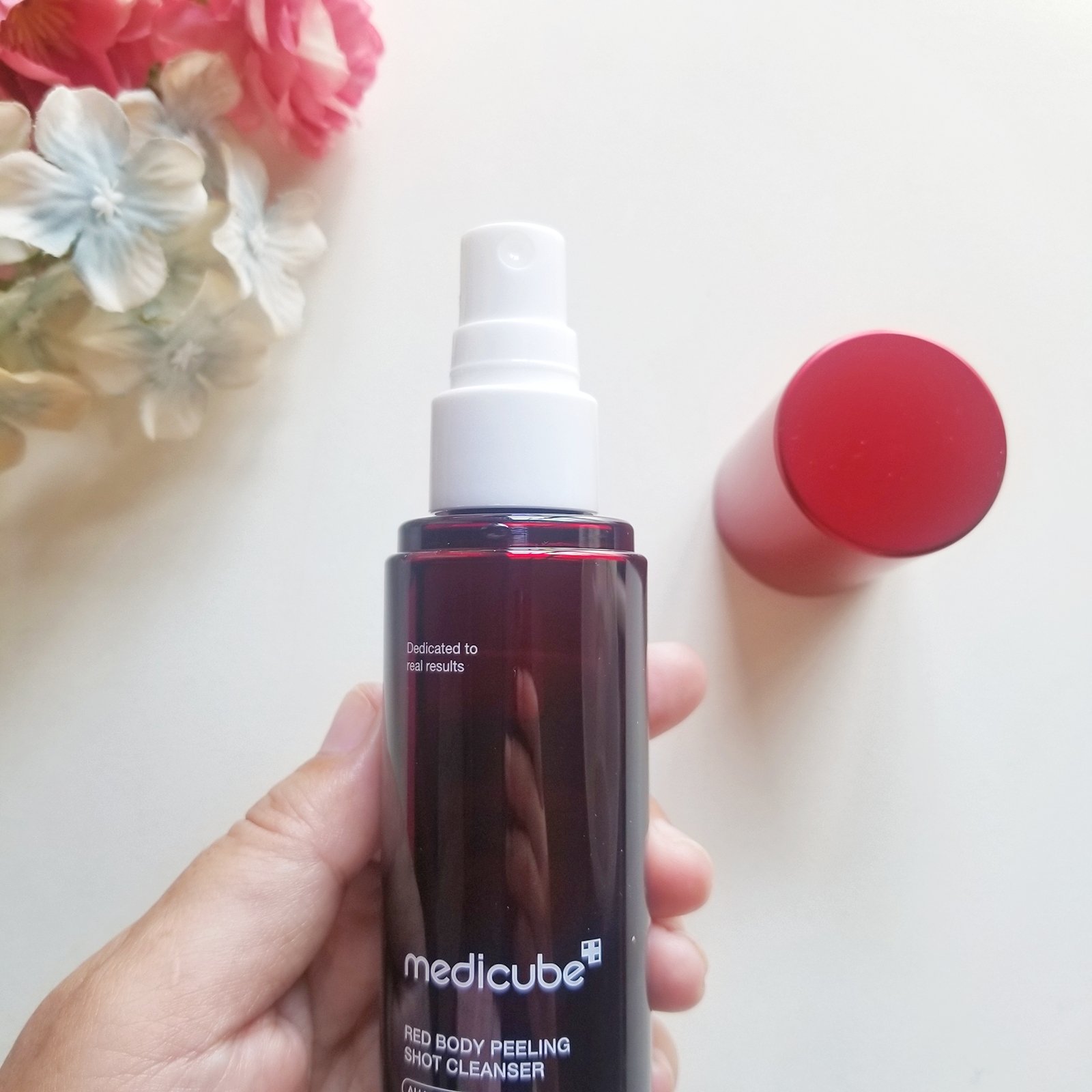 レッドアクネ ボディピーリングショット/MEDICUBE/ピーリングを使ったクチコミ（3枚目）