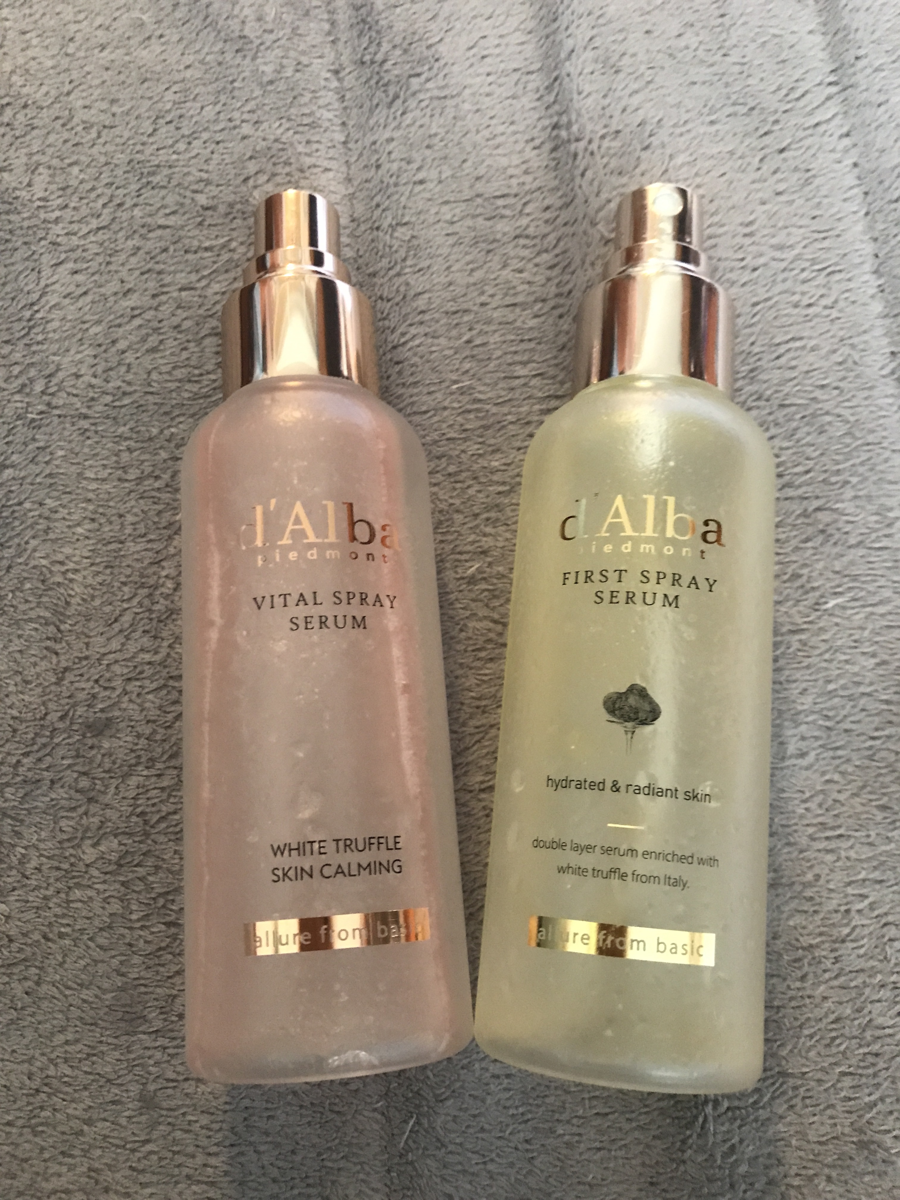 ダルバ ホワイトトリュフファーストスプレーセラム/ダルバ/ミスト状化粧水を使ったクチコミ（2枚目）