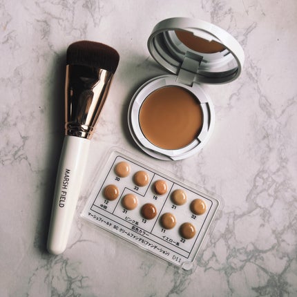 マーシュフィールド スリーウェイファンデブラシ/マーシュ・フィールド/メイクアップを使ったクチコミ(2枚目)