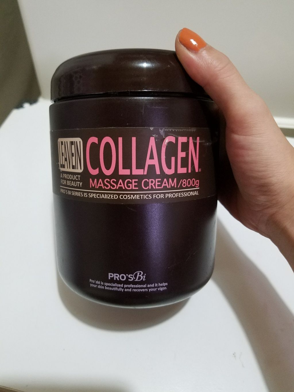 PRO'SBi  リーブインマッサージクリーム02（コラーゲン）/プロズビ/ボディクリームを使ったクチコミ（1枚目）