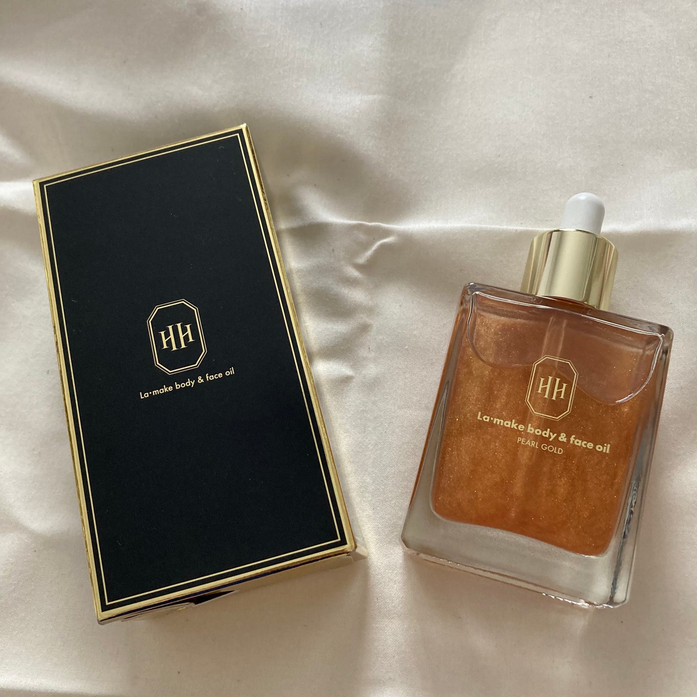 ラ・メイク ボディ&フェイスオイル/H×H/ボディオイルを使ったクチコミ(1枚目)