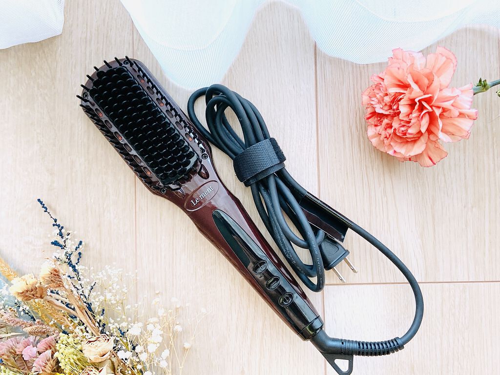 ストレートヒートブラシ/Le ment/ヒートブラシを使ったクチコミ（3枚目）