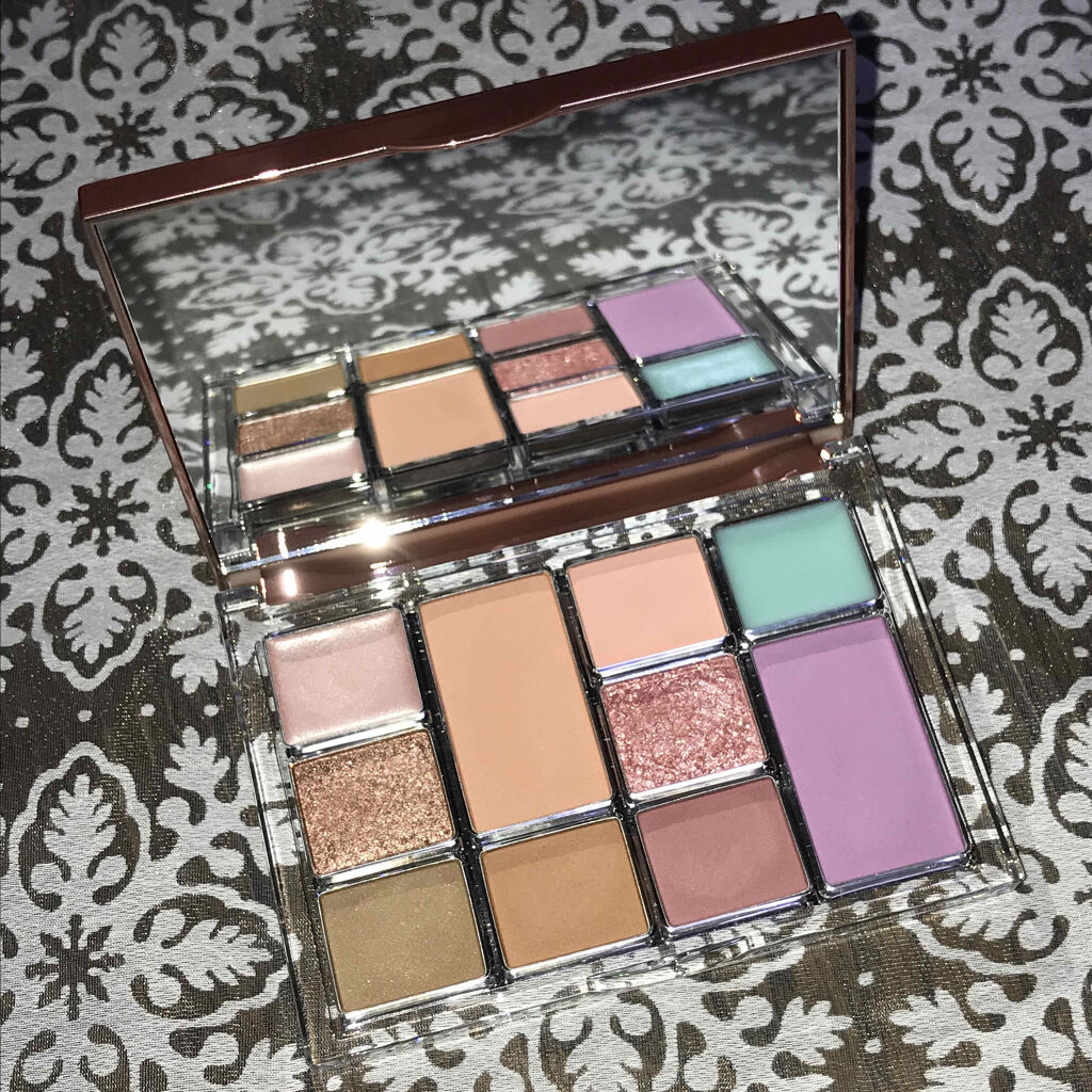 レインボーイリュージョンマルチパレット/HERA/アイシャドウパレットを使ったクチコミ（2枚目）