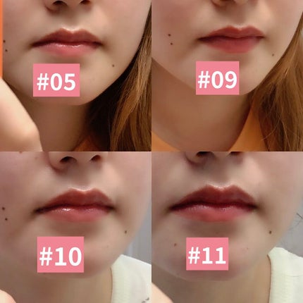 ジューシーラスティングティント/rom&nd/リップティントを使ったクチコミ(6枚目)