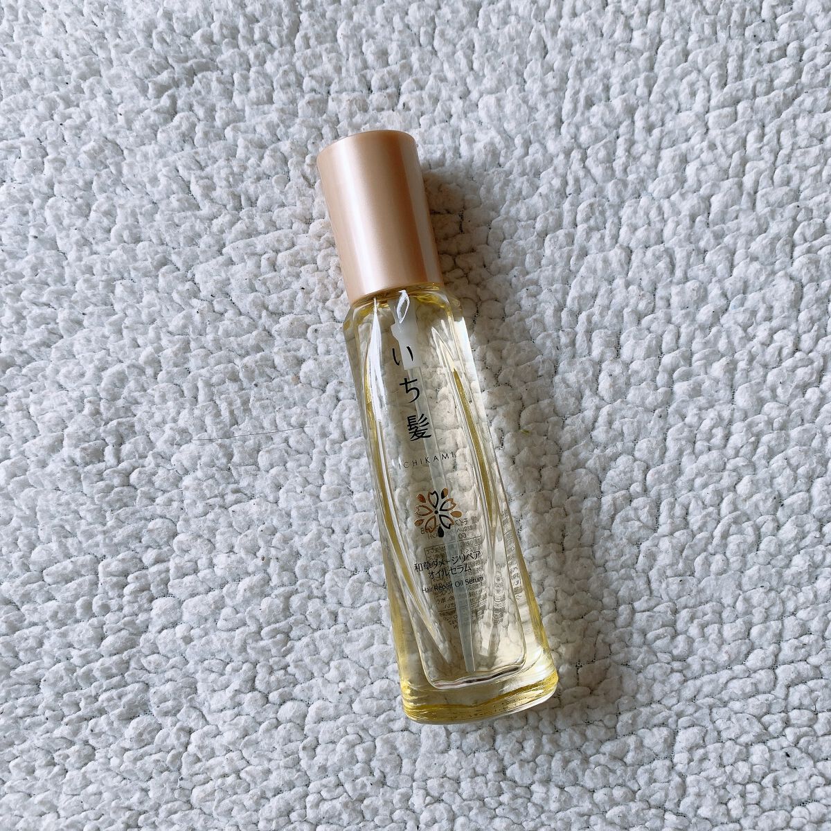 和草ダメージリペアオイルセラム/いち髪/ヘアオイルを使ったクチコミ(1枚目)
