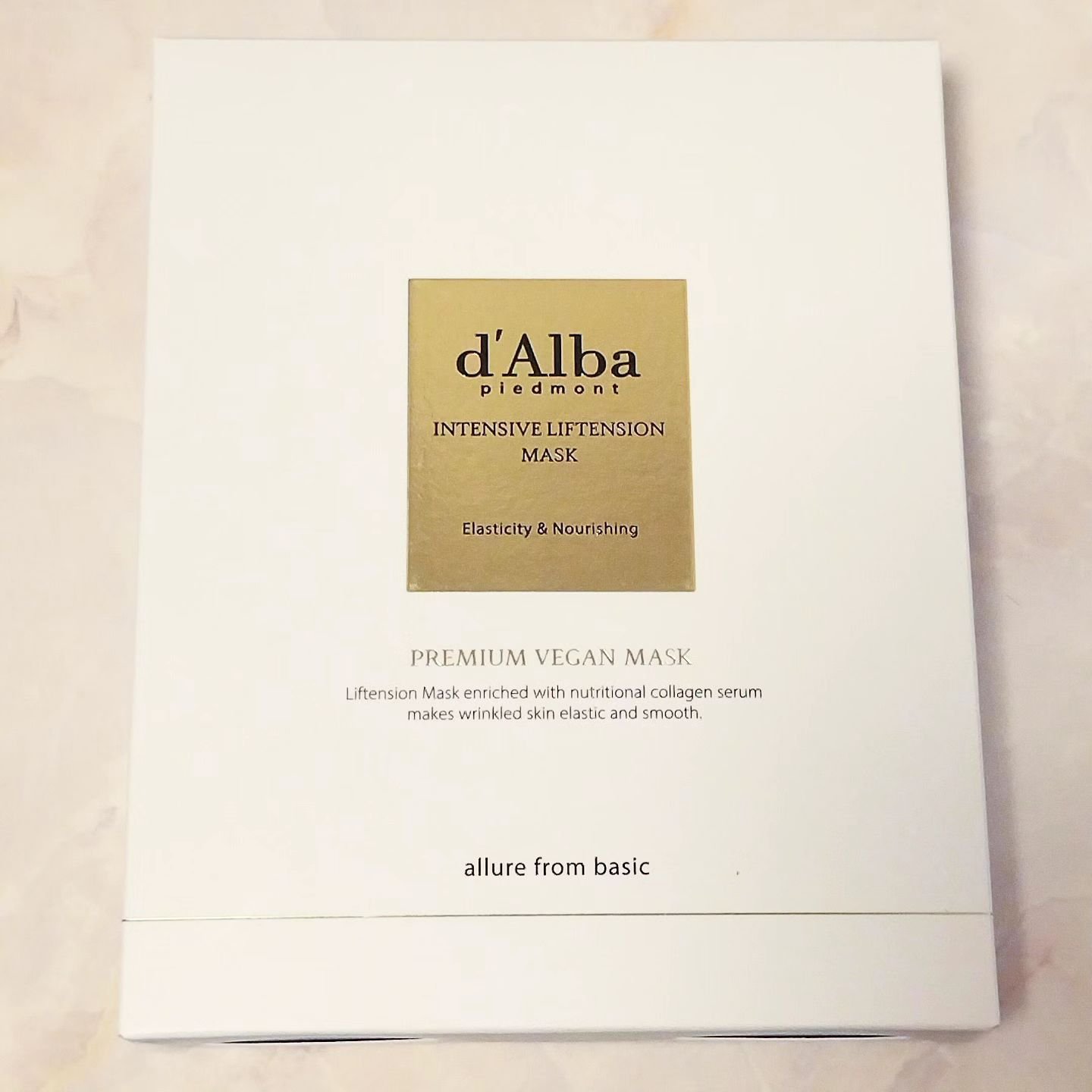インテンシブリフテンションマスク/ダルバ/シートマスク・パックを使ったクチコミ（1枚目）