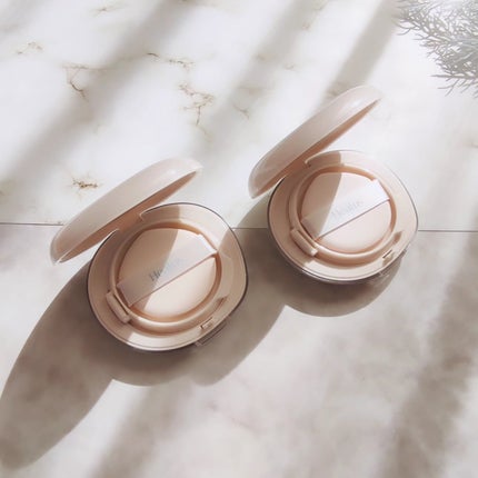 ブリージンググロークッション/Healus/クッションファンデーションを使ったクチコミ(3枚目)