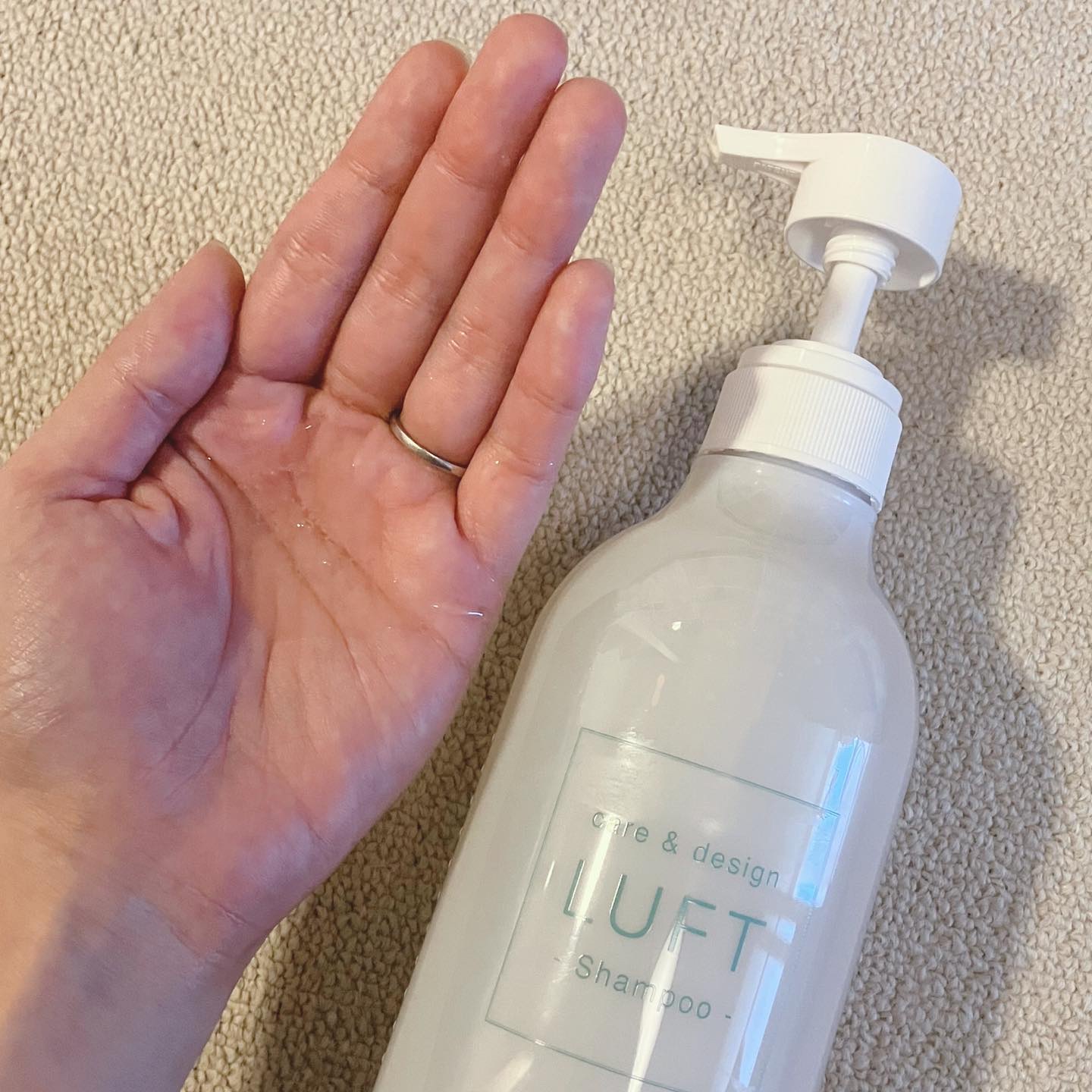 ケア＆デザイン シャンプー＆トリートメントH/LUFT/市販シャンプーを使ったクチコミ（3枚目）