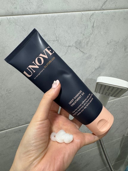 ディープダメージトリートメントEX/UNOVE/洗い流すヘアトリートメントを使ったクチコミ(3枚目)