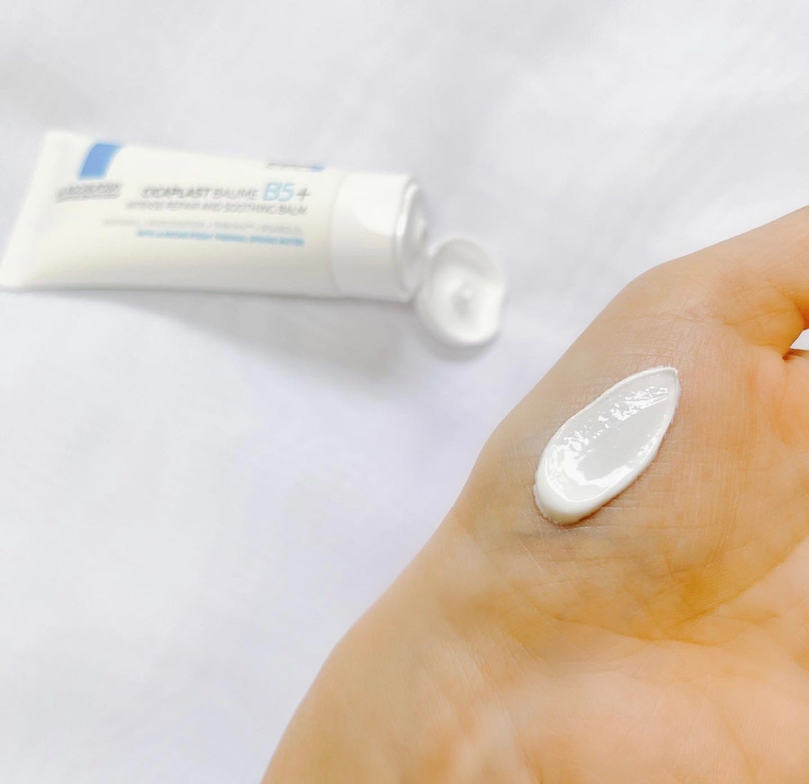 シカプラスト リペアクリーム B5+ /ラ ロッシュ ポゼ/フェイスクリームを使ったクチコミ(3枚目)