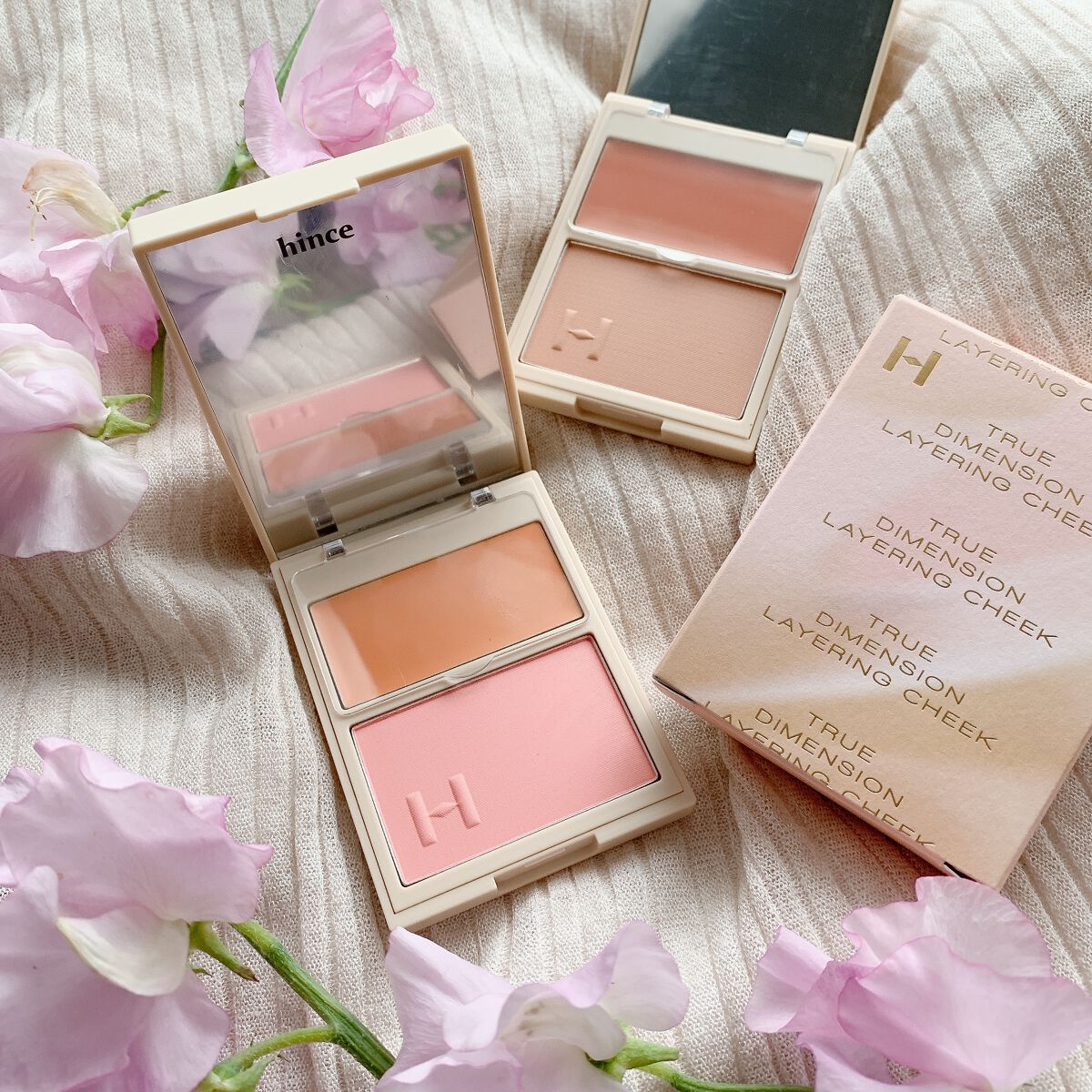 トゥルーディメンションレイヤリングチーク/hince/パウダーチークを使ったクチコミ(1枚目)