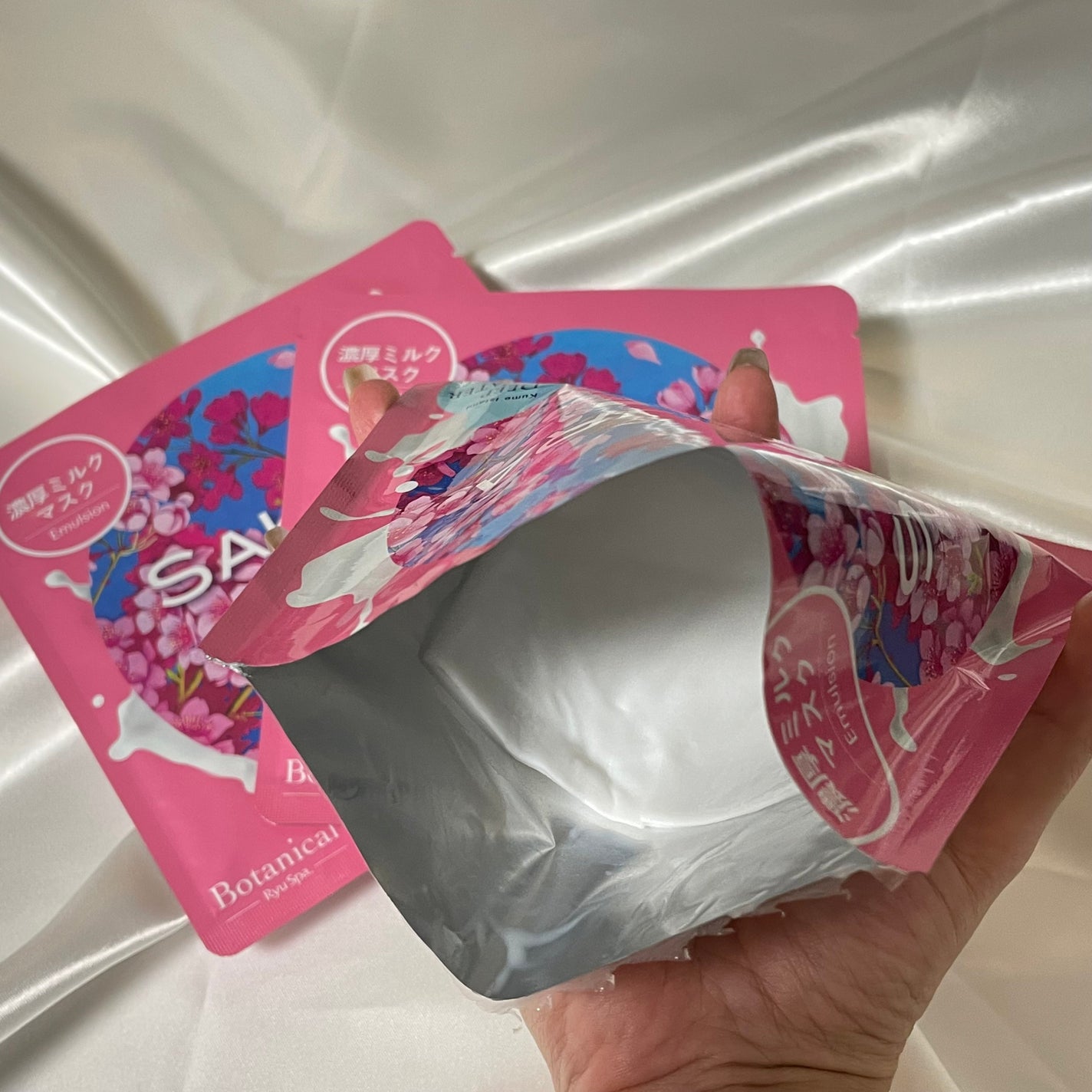 Ryu Spa Botanical フェイスマスク 桜/Ryu Spa/シートマスク・パックを使ったクチコミ(2枚目)
