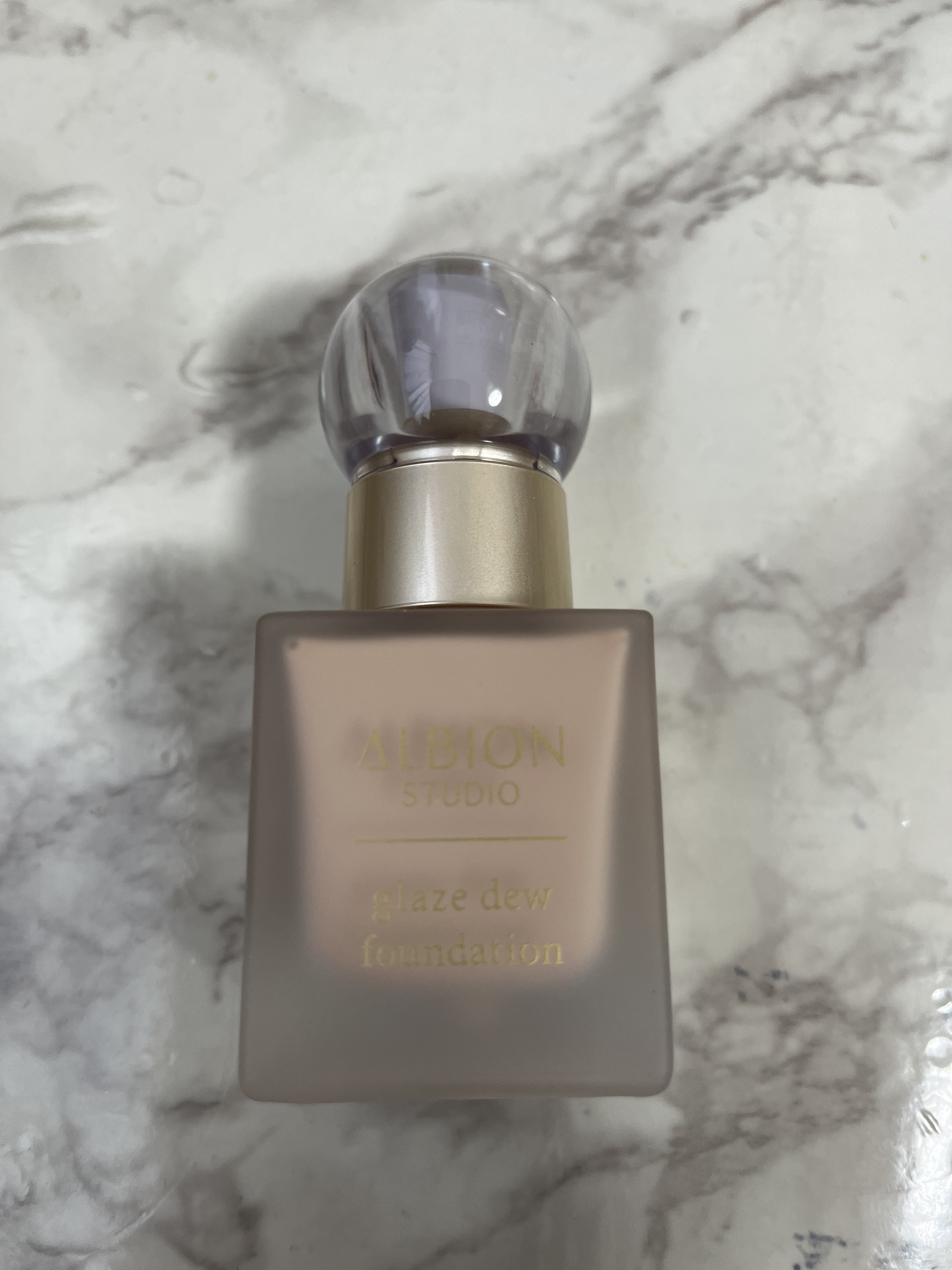 アルビオン スタジオ グレイズデュウ ファンデーション 050 ベージュ /ALBION/リキッドファンデーションを使ったクチコミ（1枚目）